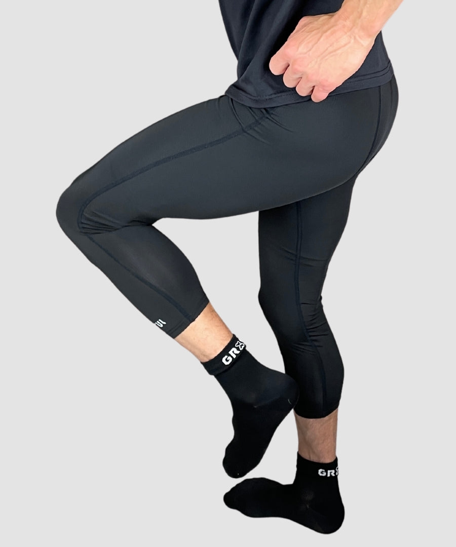 gr8ful Mens Capri Leggings