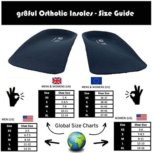 Size 16 sales gel insoles